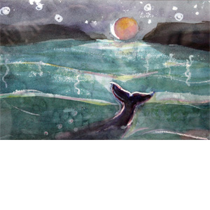 Whale Moon by Gary Saunders